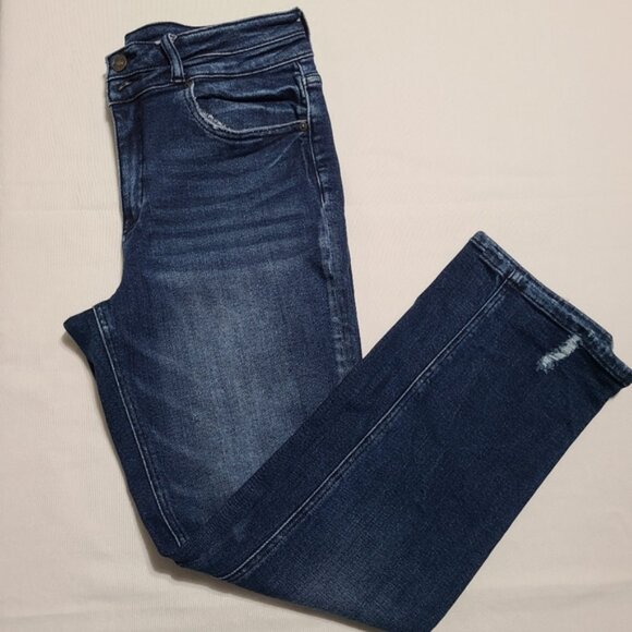 KanCan Women's Cadence Ultra High Rise Slim Straight Jeans sz 30 - Picture 2 of 12